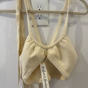 FOR LOVE & LEMONS knit top